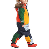 Combinaison de Ski Enfant avec Capuche Fourrure - Snowboo
