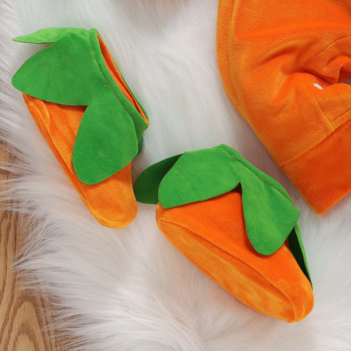 Ensemble de Déguisement d'Halloween Citrouille pour Bébé