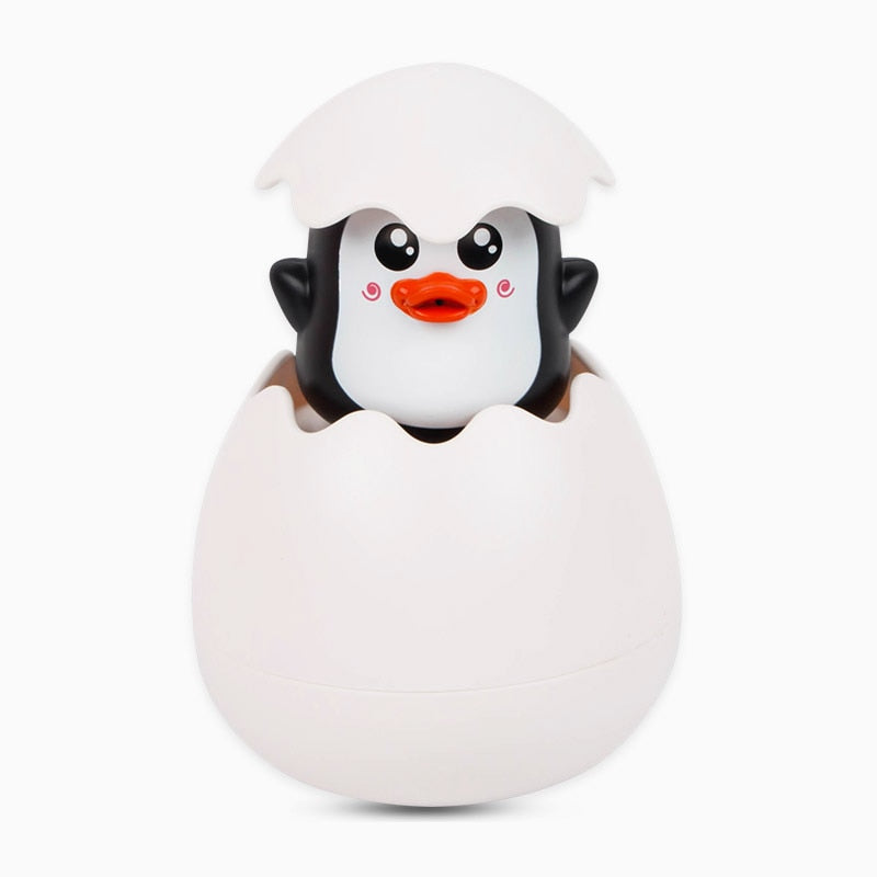 Jouet d'Œuf de Bain pour Bébé à Motifs Adorables