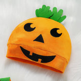 Ensemble de Déguisement d'Halloween Citrouille pour Bébé