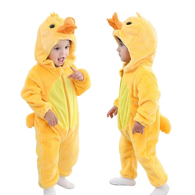 Grenouillère avec Capuche Combinaison d'hiver Bébé