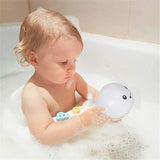 Jouet de bain lumineux en forme de baleine