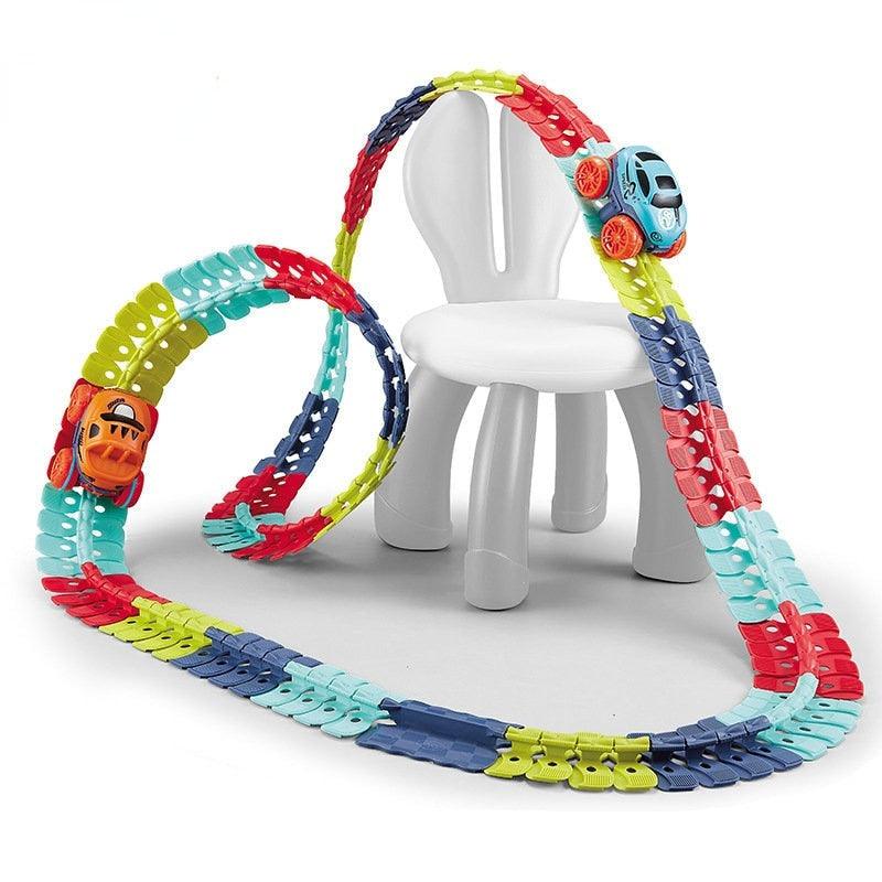 Circuit de voiture magnétique et Flexible speciale Looping- Circuit MagFlex Looping