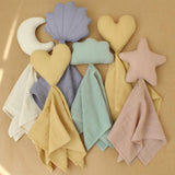 Serviette doudou adorable pour nouveau-né