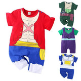 Cosplay bébé One Piece Bodysuit Monkey D. Luffy