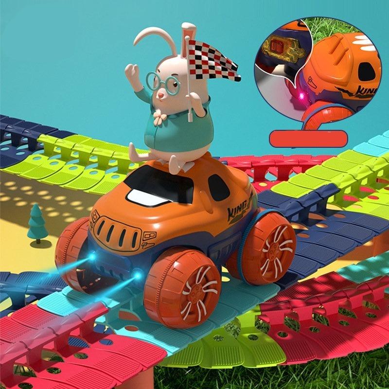 Circuit de voiture magnétique et Flexible speciale Looping- Circuit MagFlex Looping
