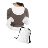 SeleneSling Porte-bébé en Coton Biologique | Écharpe de Portage Ajustable
