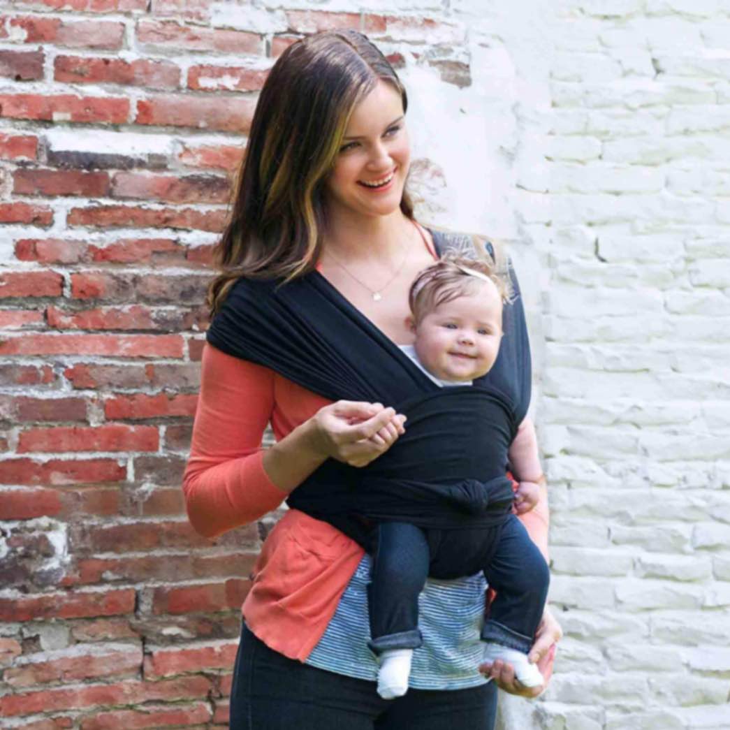 SeleneSling Porte-bébé en Coton Biologique | Écharpe de Portage Ajustable