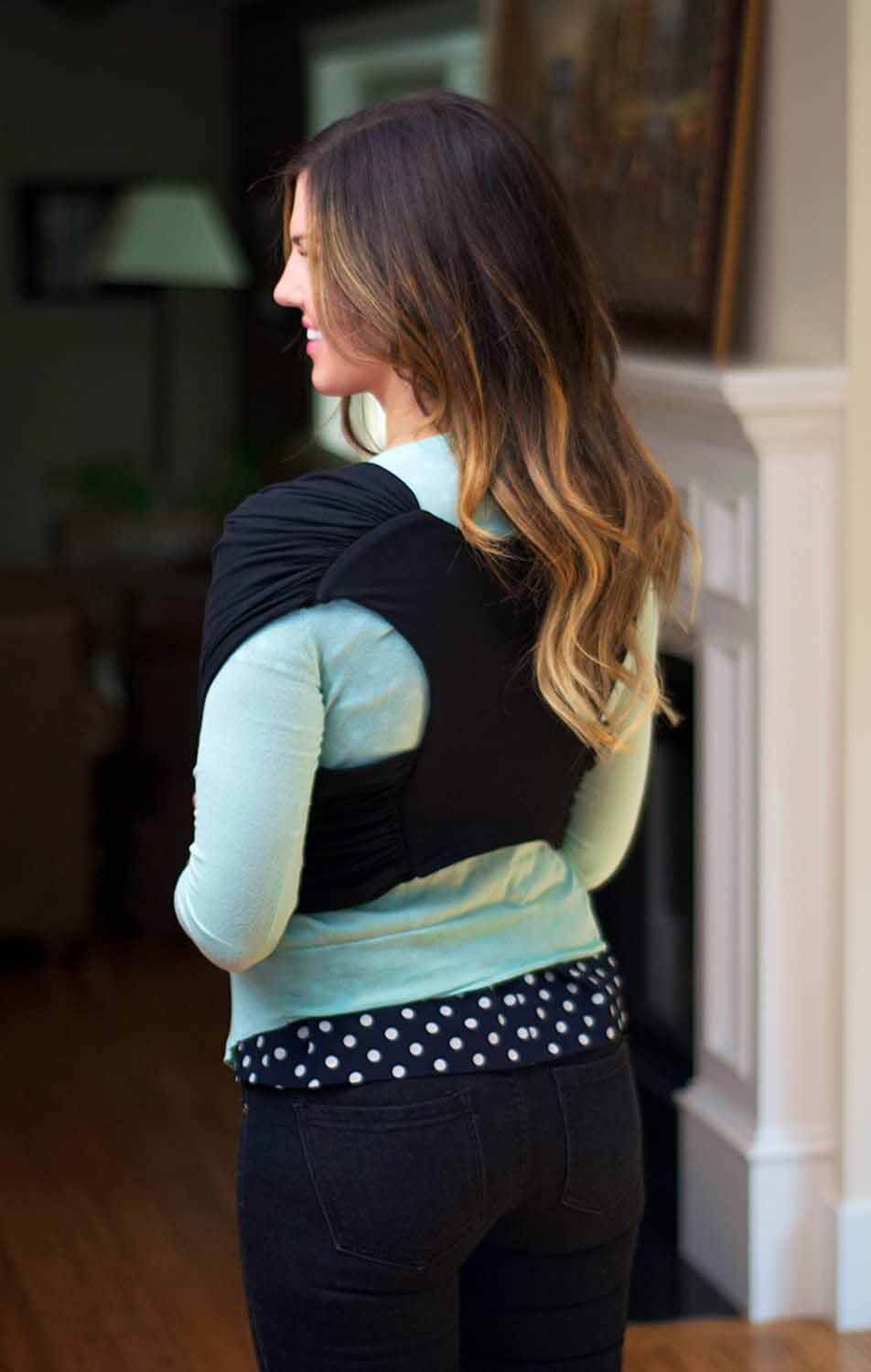 SeleneSling Porte-bébé en Coton Biologique | Écharpe de Portage Ajustable