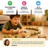 Serpent Télécommandé RC Magnétique – Jeu Enfant Dès 3 Ans