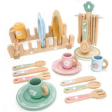 Service de Vaisselle en Bois pour Enfant – SweetDishes
