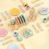 Service de Vaisselle en Bois pour Enfant – SweetDishes
