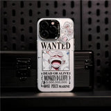 Coque Wanted Prime Monkey D. Luffy Joy Boy Nika Gear Five