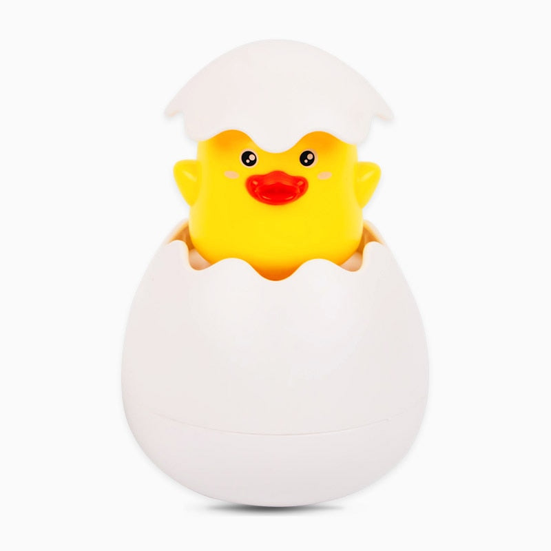 Jouet d'Œuf de Bain pour Bébé à Motifs Adorables
