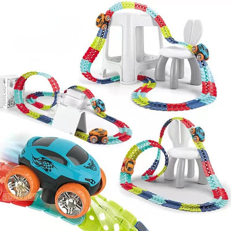 Circuit de voiture magnétique et Flexible speciale Looping- Circuit MagFlex Looping