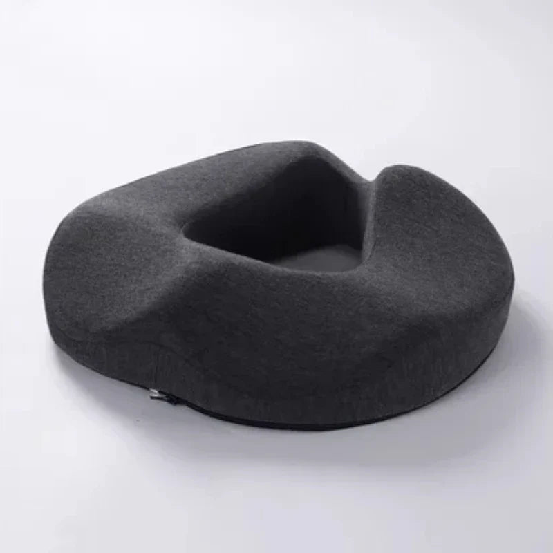 Coussin d'assise à découpe centrale
