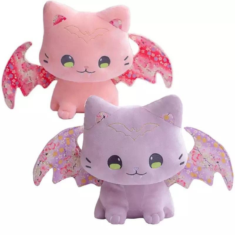 Chat vampire en peluche pour enfants