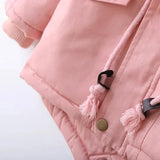 Manteau Hiver Enfant Doublure Polaire