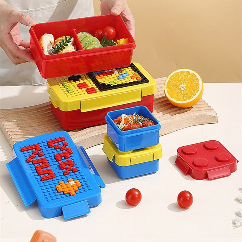 Boite pour gouter repas avec couverts - Funnykids