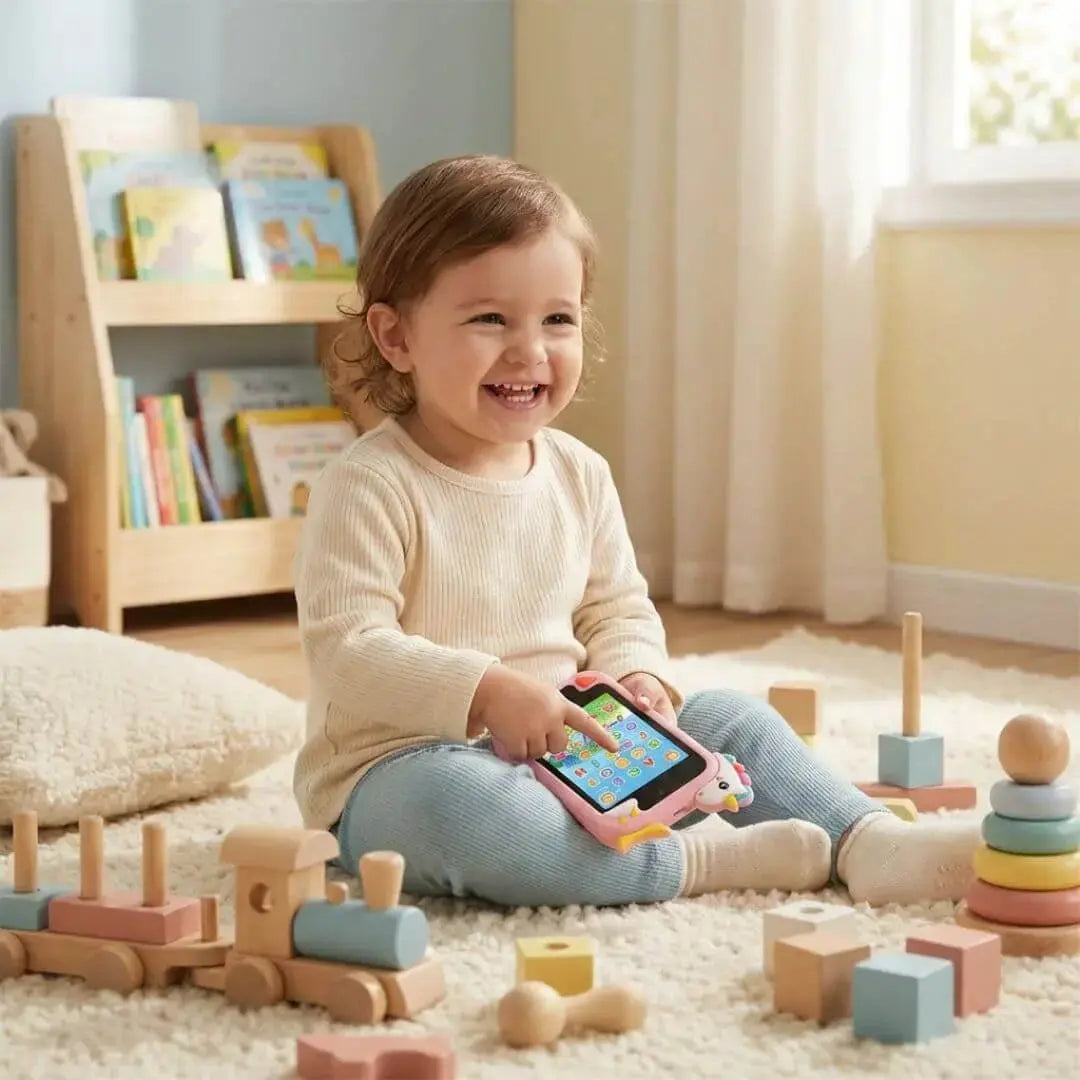 Smartphone éducatif enfant avec caméra – Jeux, musique et apprentissage