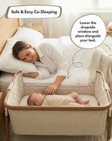 Lit bébé Sona Chevet - Beige