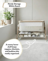 Lit bébé Sona Chevet - Beige