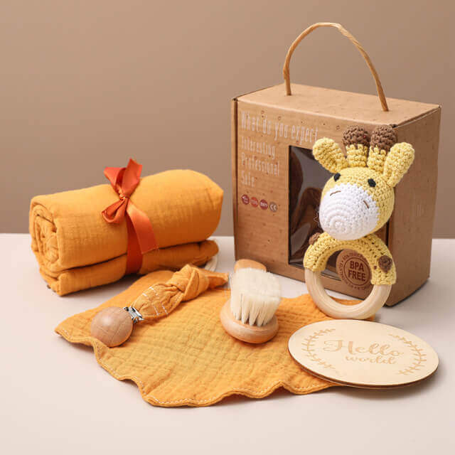 Ensemble Cadeau Splish-Splash Sensoriel (Jouets Aquatiques et Gant de Lavage Doux)