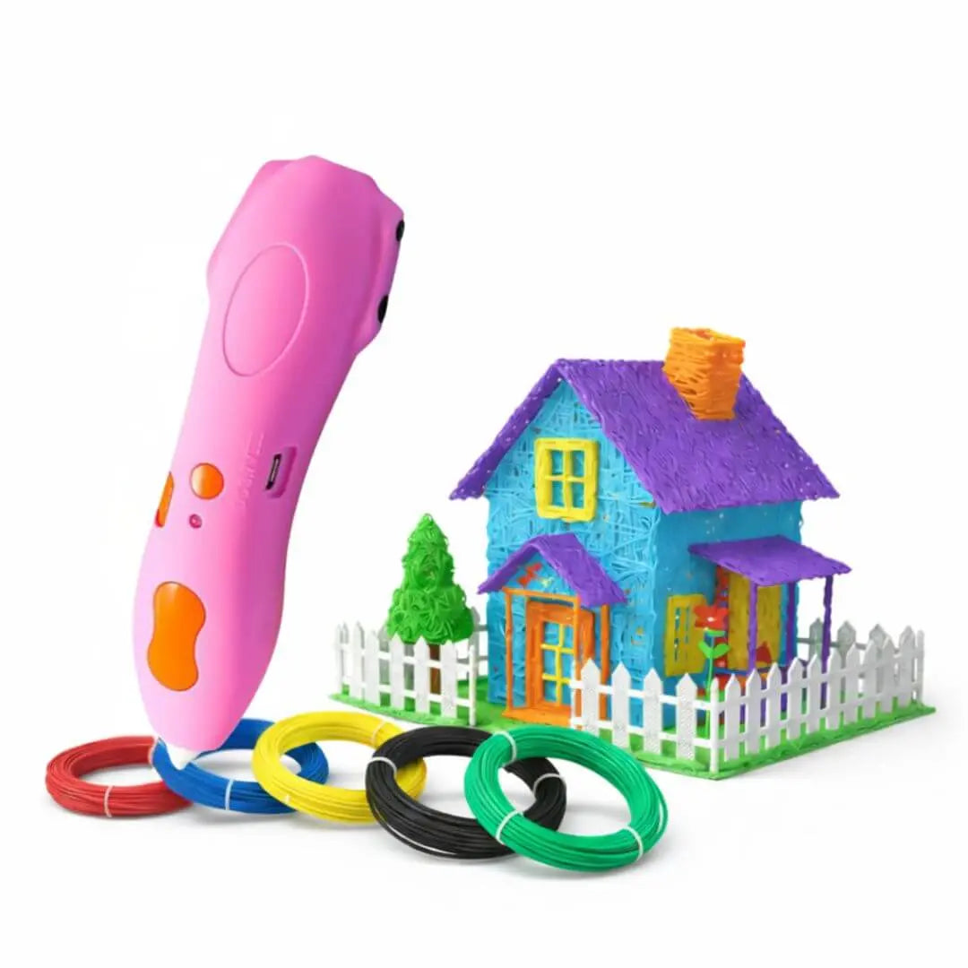 Stylo 3D Enfant dès 6 ans – Sécurisé Basse Température