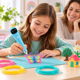 Stylo 3D Enfant Rechargeable – Création Illimitée dès 10 ans