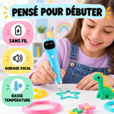 Stylo 3D Enfant Rechargeable – Création Illimitée dès 10 ans