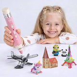 Stylo 3D Enfant Rechargeable dès 6 ans – Créatif & Sécurisé