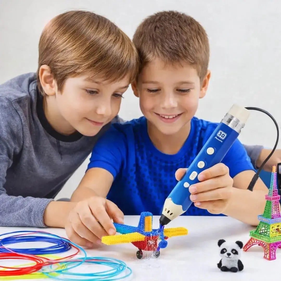 Stylo 3D Enfant Rechargeable dès 6 ans – Créatif & Sécurisé