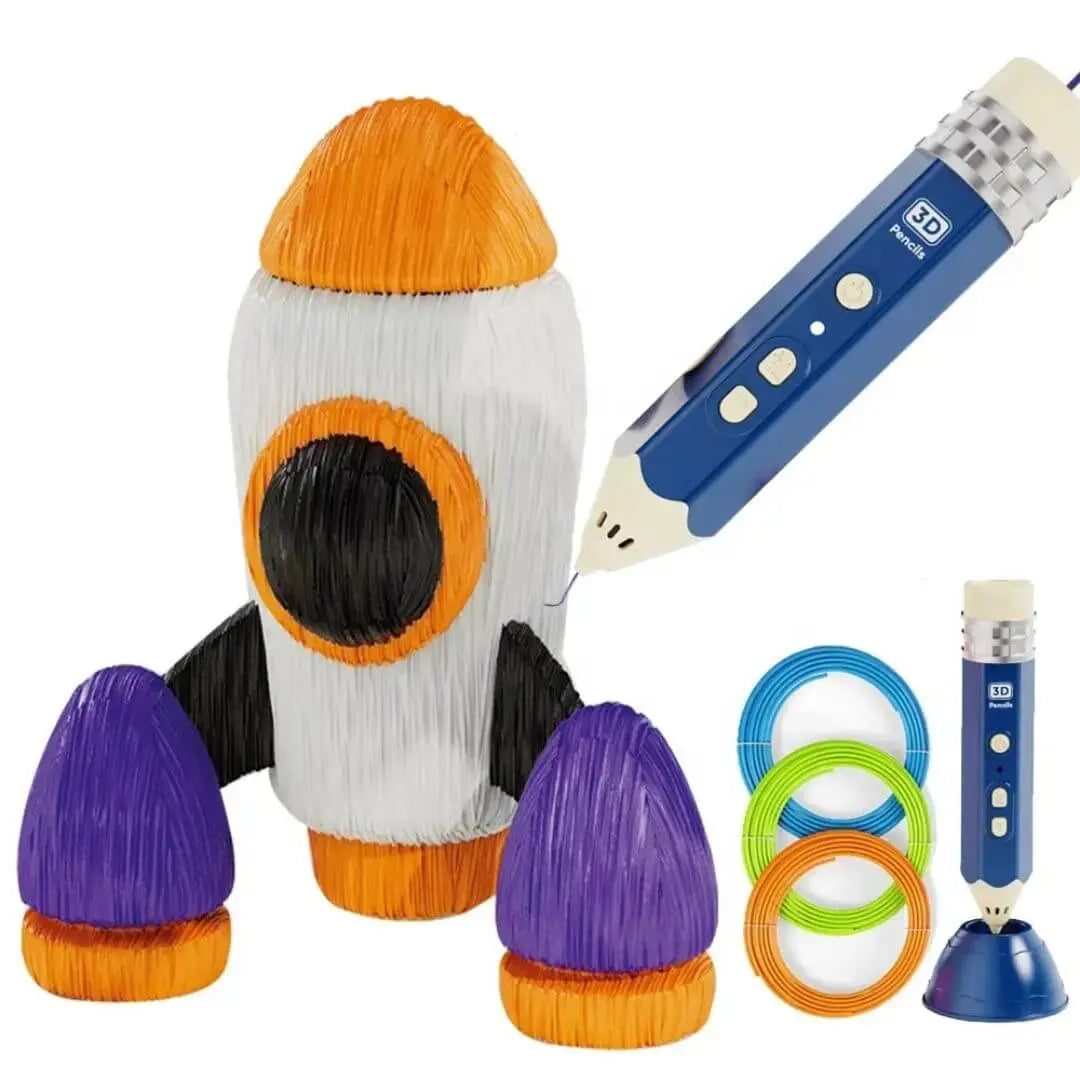 Stylo 3D Enfant Rechargeable dès 6 ans – Créatif & Sécurisé