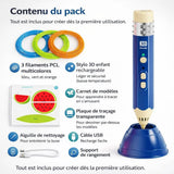 Stylo 3D Enfant Rechargeable dès 6 ans – Créatif & Sécurisé
