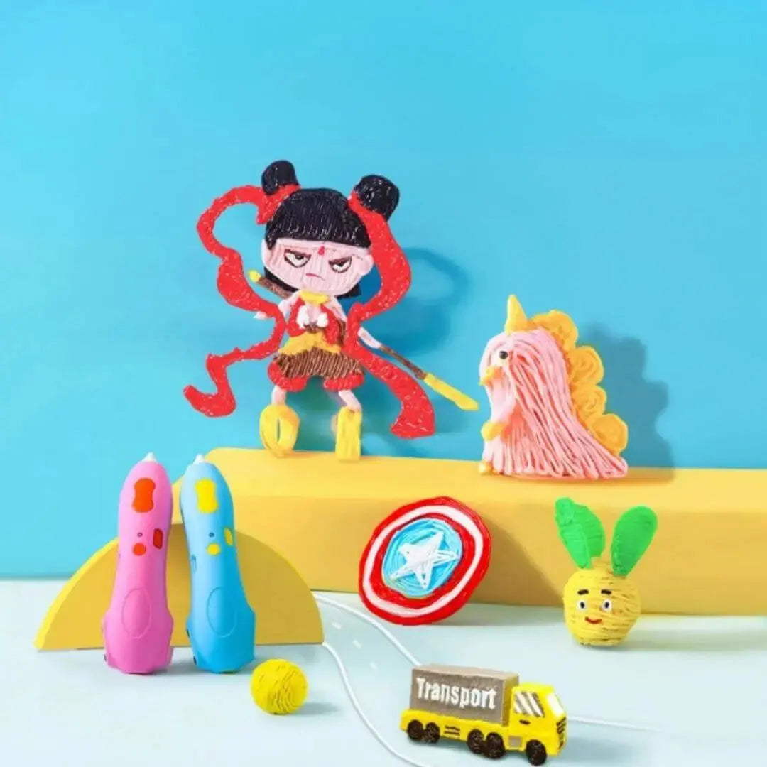 Stylo 3D Enfant dès 6 ans – Sécurisé Basse Température
