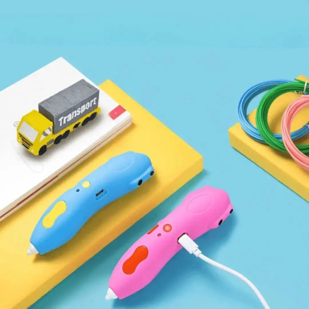 Stylo 3D Enfant dès 6 ans – Sécurisé Basse Température