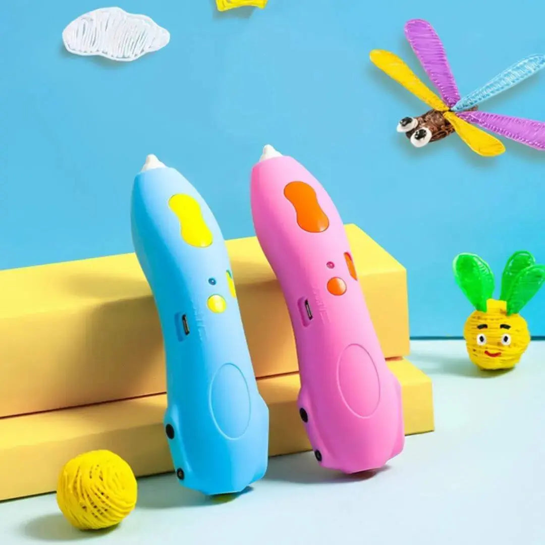Stylo 3D Enfant dès 6 ans – Sécurisé Basse Température