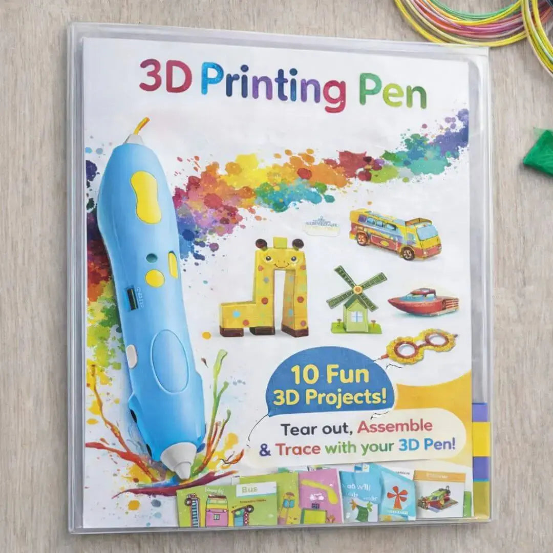 Stylo 3D Enfant dès 6 ans – Sécurisé Basse Température