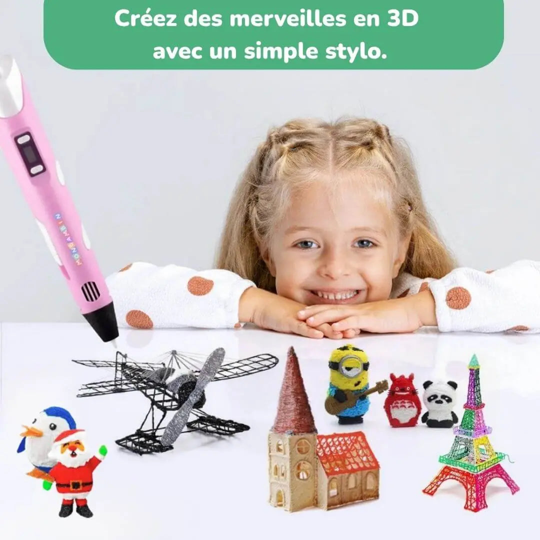Stylo 3D Inspire - Créez en 3D dès 10 ans