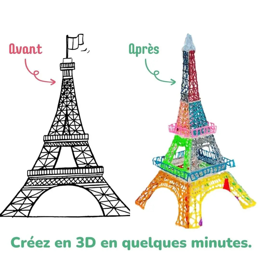 Stylo 3D Inspire - Créez en 3D dès 10 ans