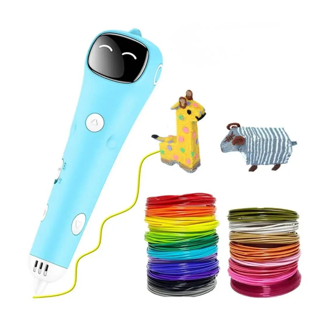 Stylo 3D Enfant Rechargeable – Création Illimitée dès 10 ans