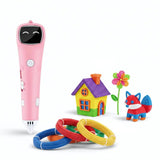 Stylo 3D Enfant Rechargeable – Création Illimitée dès 10 ans
