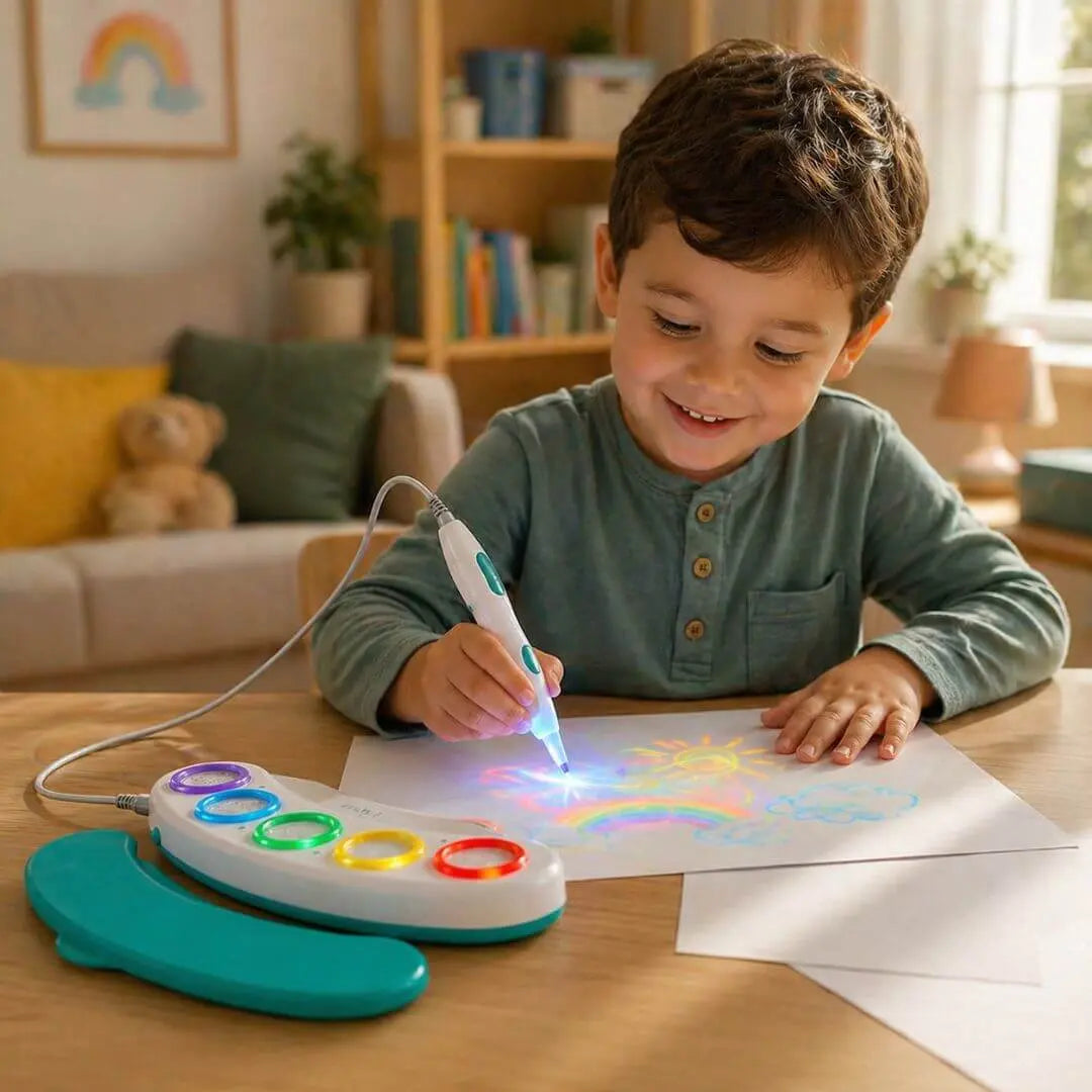 Stylo Magique Lumineux Enfant – Dessin Interactif