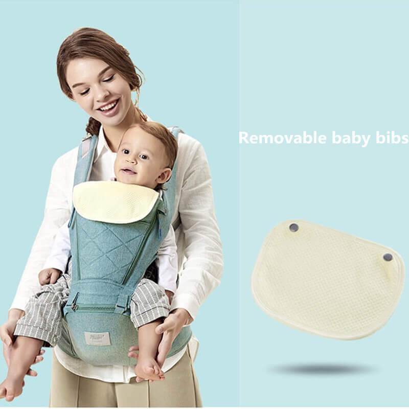 Porte-bébé Ergonomique SwiftWear Facile à Enfiler (Système de Port Rapide en 3 Étapes)