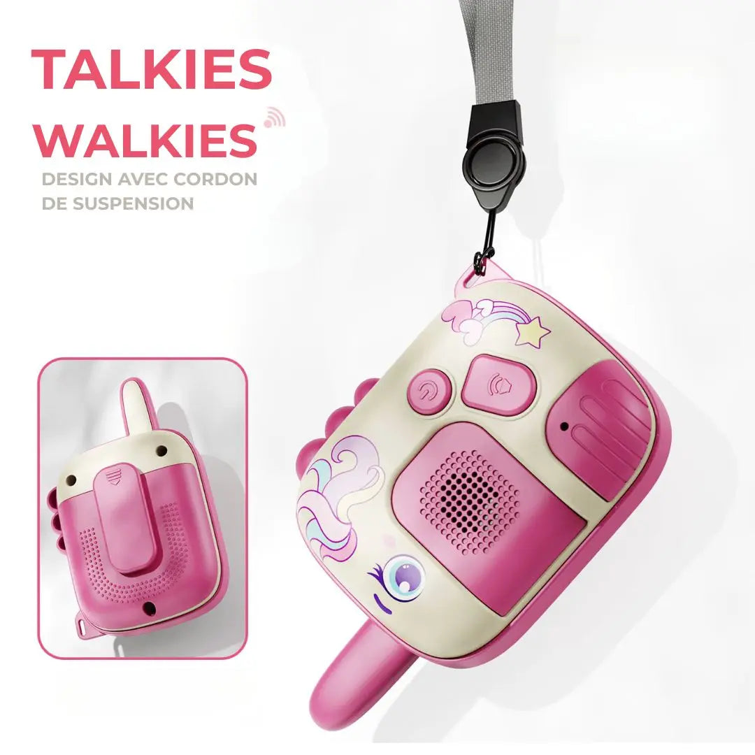 Talkie Walkie Enfant 1000m Portée – PonyTalk
