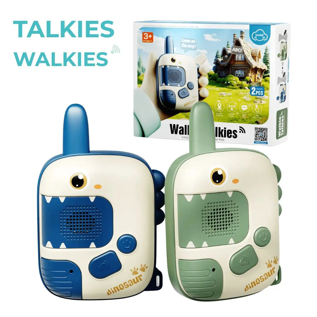 Talkie Walkie Enfant Dinosaure avec Portée 1000m - DinoWave