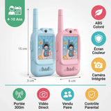 Talkie-Walkie Enfant Vidéo – Caméra & Écran