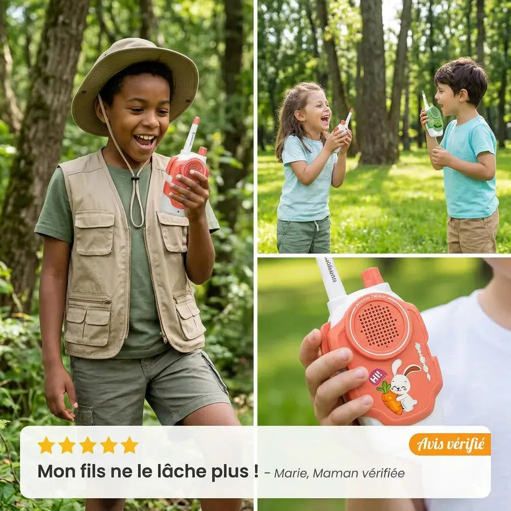 Kids' Walkie-Talkie – Long-Range Communication – Adventure