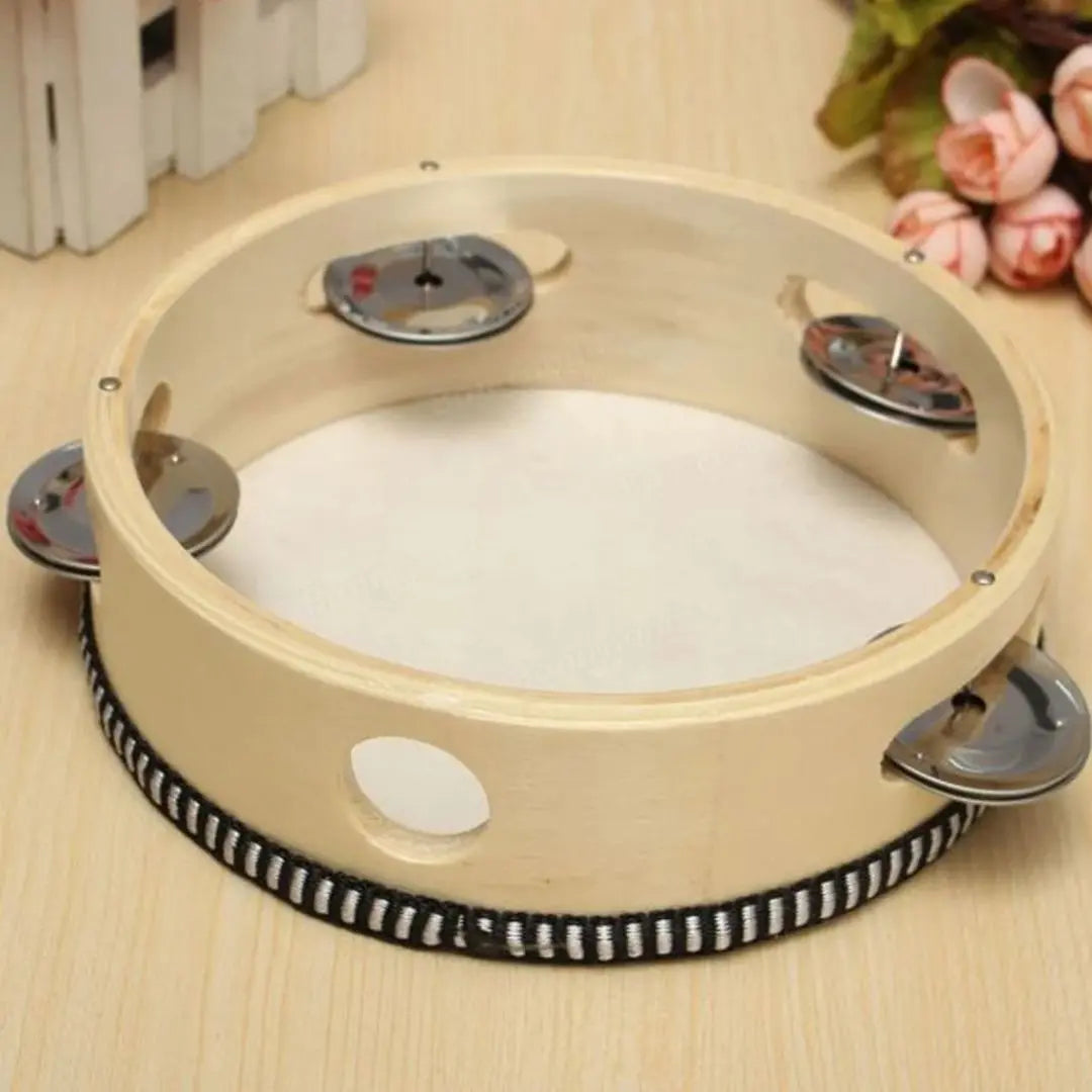 Tambourin en bois 15 cm – Le P’tit Percu