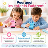 Tampon de Calcul Mental Enfant 4-en-1 – Dès 5 Ans